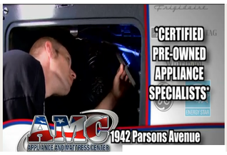 Danny inspecting an Appliance